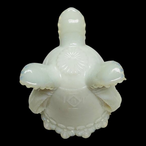 Boyds Art Glass Forget Me Not Toothpick 2000 Silver White  - B1011 - Picture 2 of 16